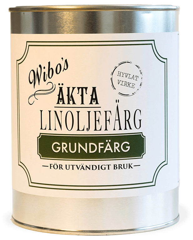 WIBO Linoljegrundfärg för hyvlat virke