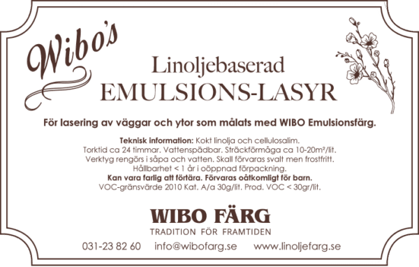 Emulsionslasyr
