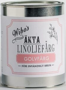 Hartsförstärkt golvfärg